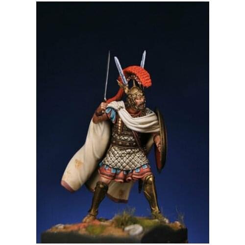 75mm ancient officer stand (with base ) Resin figure Model kits Miniature gk Unassembly Unpainted