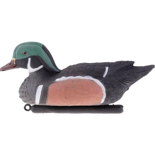 3D Lifelike Fishing Hunting Decoy Plastic Duck Decoy Floating Duck Pests Scarer Hunting Waterfowl Goose