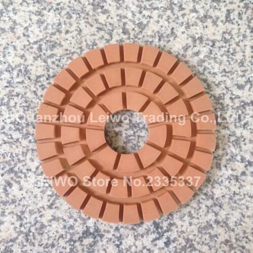 Heavy Duty Diamond Polishing Pad 8 inch Floor Circle Polishing Wheel Granite Polished Pad Wet Abrasive Disc Thickness 10 mm