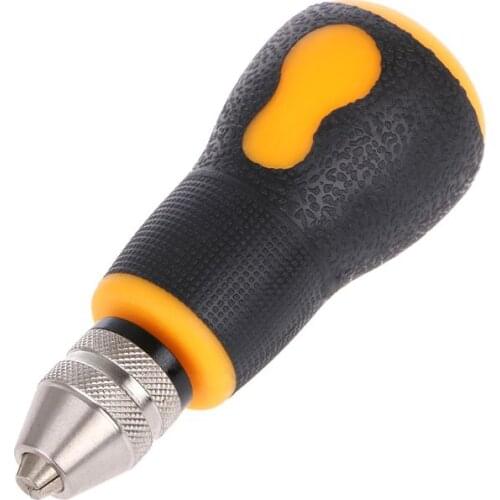 0.5-3.2mm Mini Manual Hand Drill Chuck Drill Bit Jewelry Woodworking Tool Craft DIY Dropship