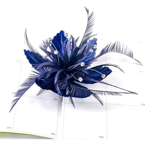 1Pcs Beautiful Natural Goose Feathers Corsage Jewelry Making Hat Decoration Carnival Dress Accessories Colored Plumes For Crafts