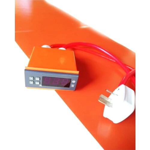 300*3100*1.5mm 220V 3000W Silicone Heat Blanket digital thermostat on wire 1500mm lead wire