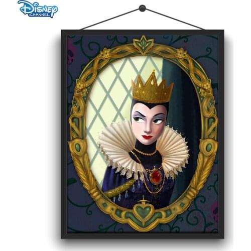 Disney 5D DIY Diamond Painting Classic Movie Villain Character Full Circle Diamond Embroidery Handicraft Home Decoration