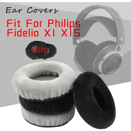 Ear Covers Earpads For Philips Fidelio X1 X1S Headphone Replacement Earpads Accessary Earcushions
