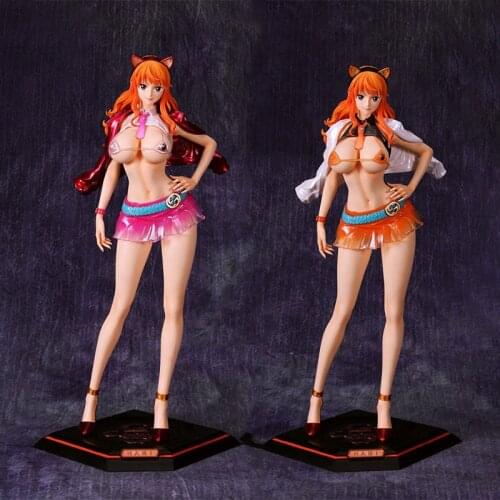 Anime One Piece GK Nami PVC Action Figure Toys Japan Anime Sexy Girl Figure Collectible Stature Doll Gift