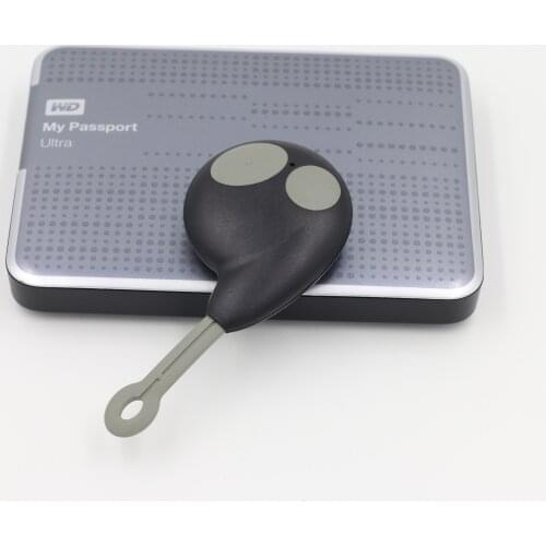 Without Battery 2 Buttons Remote control key Shell Case For Toyota Insight Cobra Alarm 7777 Fob Key Cover