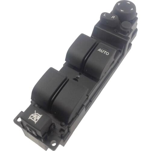 D651-66-350A Car window control switch Without Auto Folding Function for Mazda