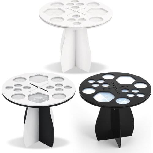 14 Holes Makeup Brush Holder Air Drying Rack Organizer Shelf Make Up Tree Brushes Organizer Cosmetic Brush Dryer Stand Storage
