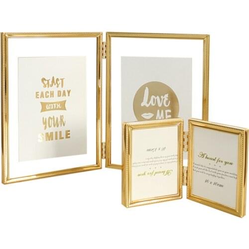 European Style Double Frames Picture Display With Acrylic Panel MPF011