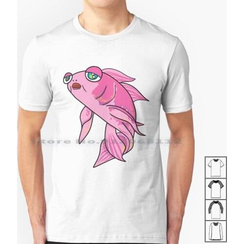 Koi T Shirt 100% Cotton Koi Fish Fish Murakami Cute Kawaii Animal Vegan Cartoon Anime Colorful Psychedelic