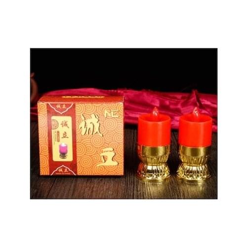 Candelabra Led Candle (Short) (Red) 2 li 433385982