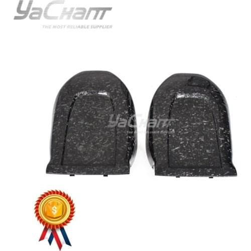 Forged Carbon Weave Carbon Fiber Seat Back Fit For 2018-2019 TESLA Model 3 OEM Style Seat Back Replacement DZCF