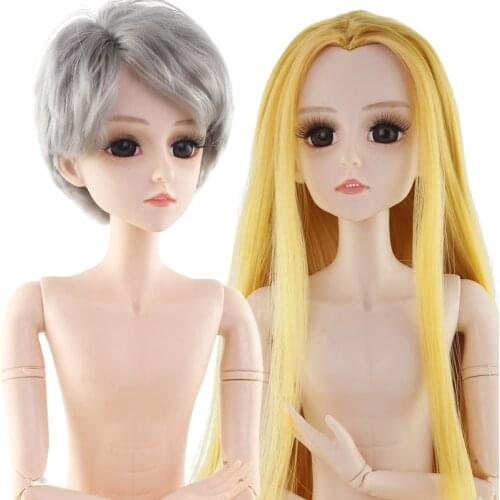 1/3 Man BJD Dolls 22 Movable Joints Long Hair 60cm Boy Doll Ancient Prince 3D Eyes DIY Toys for Children