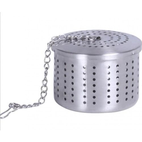Reusable Hangable For Loose Tea Leaf Strainer Hot Pot Material Box Stainless Steel Spice Mesh Filter For Make Soup Cooking Tools