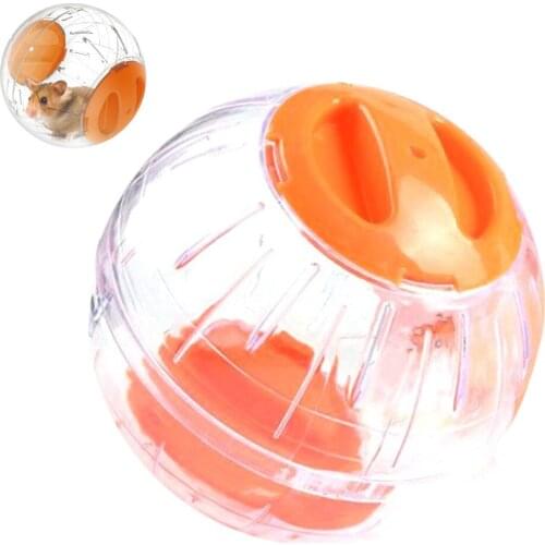 Plastic Pet Rodent Mice Jogging Ball Toy 12cm Mini Transparent Hamster Gerbil Rat Exercise Ball Play Toys