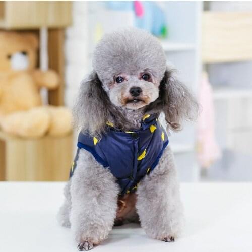 2018 New Dog Clothes for Small Dogs Winter Thick Vest for Chihuahua Warm Coat Jacket for French Bulldog Yorkshire Puppy Costume
