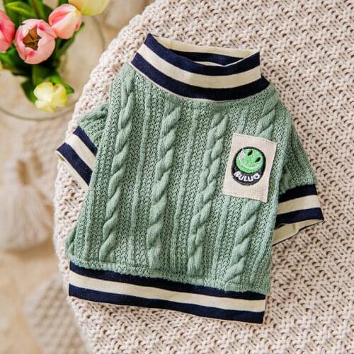 Puppy Knitted Dog Sweater Pet Dachshund Cat Pull Chien Teckel Clothes Winter Chihuahua Dachshund Small Large Dogs Warm Clothes