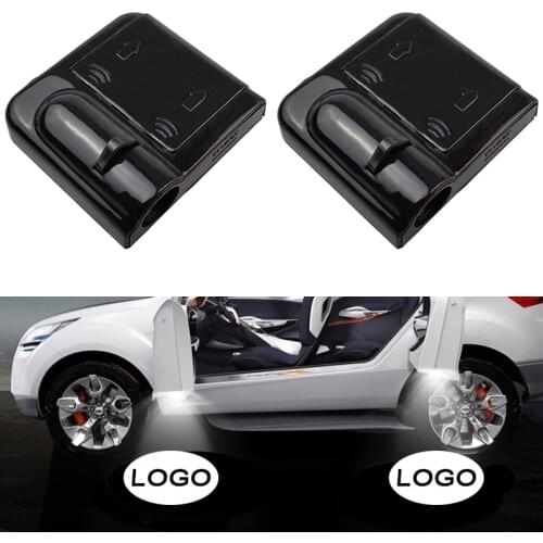1PCS Car Door Led Welcome Laser Projector Logo Ghost Shadow Night Light Wireless Universal Car Courtesy Lamp kit Car Accessories