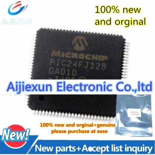 2Pcs 100% new and orginal PIC24FJ128GA010-I/PF PIC24FJ128GA010 QFP100 in stock