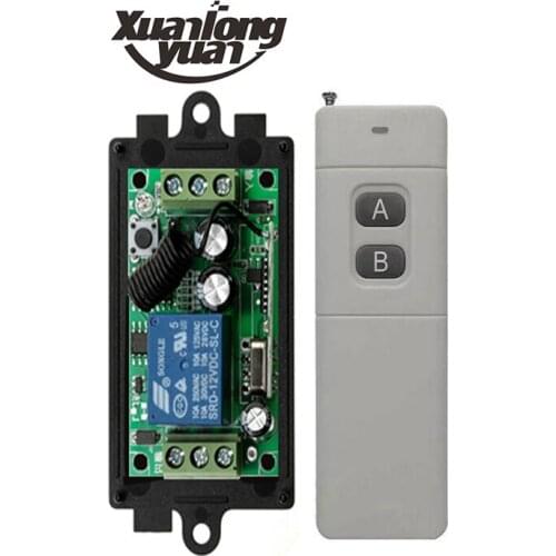 3000M Long Range DC12V 1CH RF Wireless Remote Control Switch System,315/433.92 Mhz,Transmitter+Receiver Garage Doors shutters