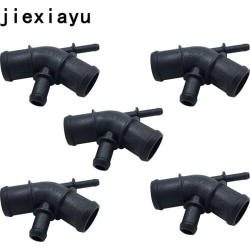 5PCS Car Engine Cooling Tank Water Pipe Connector For Beetle Bora 4 Golf MK4 Jetta MK4 Seat Leon 1J0 121 087 C