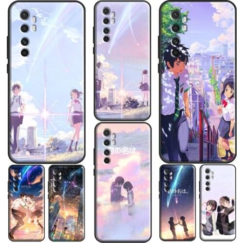 Anime Your Name Makoto Shinkai For Xiaomi Mi 10T Pro Mi Note 10 Lite Mi 11 Ultra Phone Case For POCO F3 F2 F1 M3 X3 Pro