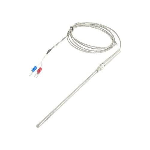 K Type 15cm Probe Thermocouple Temperature Measurement Sensor 1.75M