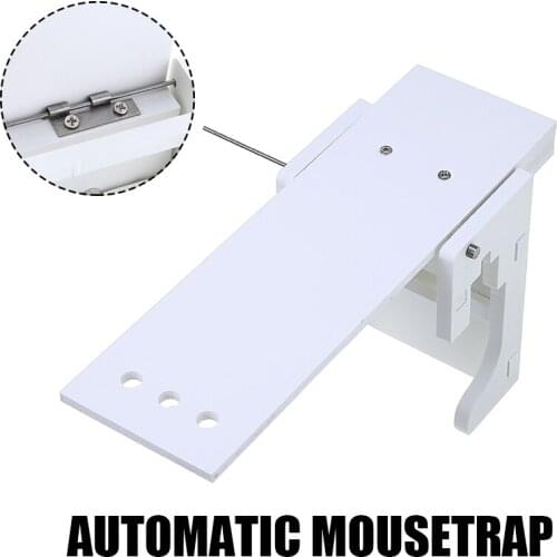 Home Garden Walk The Plank Rodent Mouse Rat Trap Auto Reset Rodent Bucket Board Mice Catcher Tool For Pest Controller