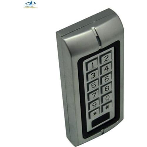 HF203 Metal Rfid Access Control Keypad With 1000 Users RFID Card Reader For Door Access Control System