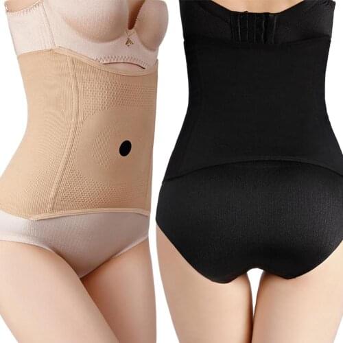 Women Seamless Magnetic Belt Elastic Slim Waist Trainer Body Shaper Wraps Corset Waist Support Shapewear Weight Loss