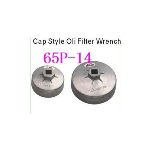 BESTIR taiwan made Aluminum alloy 65P-14 Oil Filter Cap Wrench auto repair tool NO.07431 freeshipping