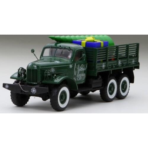 Diecast 1/43 ZIL-157 Happy New Year Soviet Russian Truck Soviet Limited Edition Collection Display Static Show Toy Car Boy