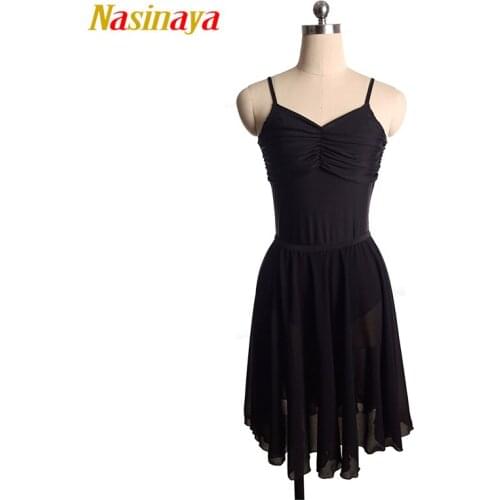Nasinaya Figure Skating Dress Customized Competition Ice Skating Skirt for Girl Women Kids Gymnastics Performance Long Skirt