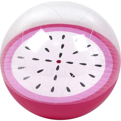 PVC Playing Bubble Ball Dragon Fruit Inflatable Transparent Summer Water Pool Floating Outdoor Stress Reliever Beach Ball Toys