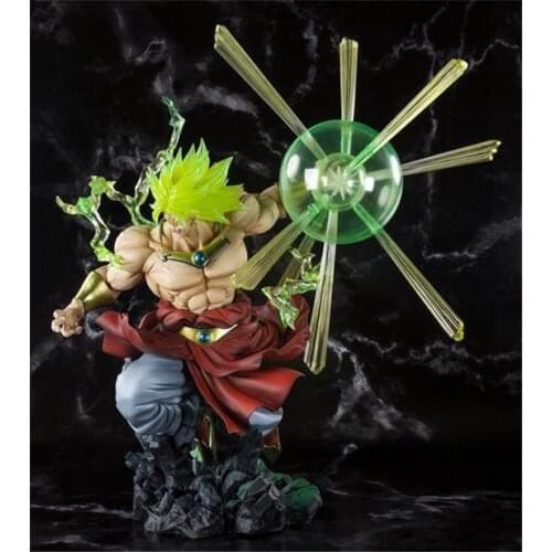 Soul Limited F.ZERO Super Fierce Battle Dragon Ball Super Saiyan Broli Fierce Battle Figure Scenery Hand-made Toys
