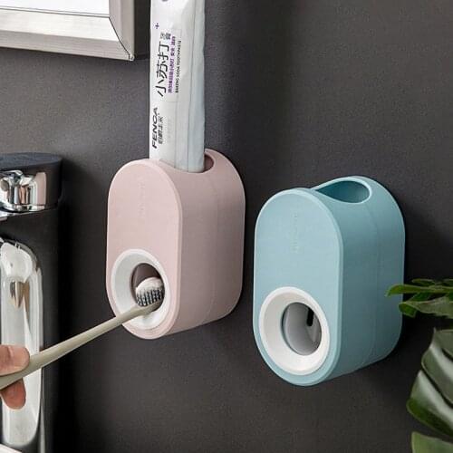 Squeezing Toothpaste Home Macaron Squeezing Toothpaste Bathroom Multifunctional Toilet Automatic Squeezing Toothpaste