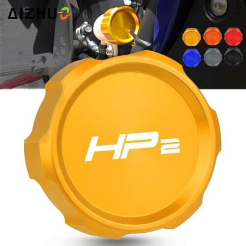 Motorcycle CNC Rear Fuel Brake Fluid Reservoir Cap Oil Cup Cover Protector FOR BMW HP2-SPORT Enduro Megamoto HP2 Sport ENDURO