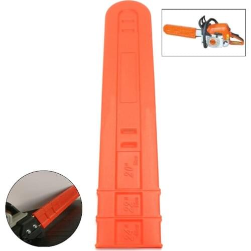 12/14/16/18//20/22/24in Chainsaw Bar Protective Cover Scabbard Protector Universal Guide Plate Holder Chain Saw Sleeve Tools