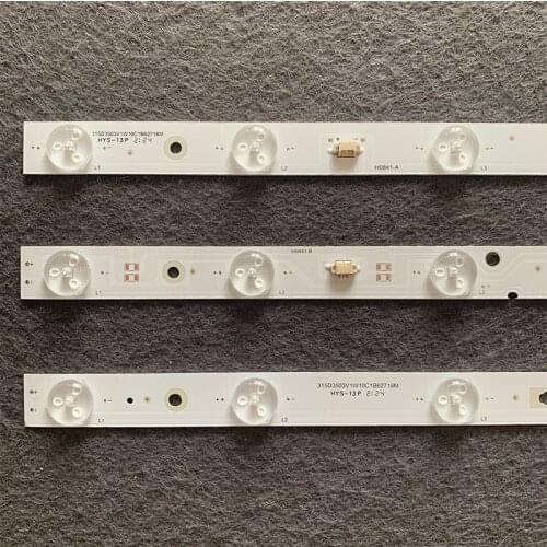 1SET=3PCS LED Backlight Strip 10 Lamp For LE32TE5 LED315D10-ZC14 LE32D8810 LE32D8810 LD32U3100 LE32F3000W LED315D10-ZC14-01(D)