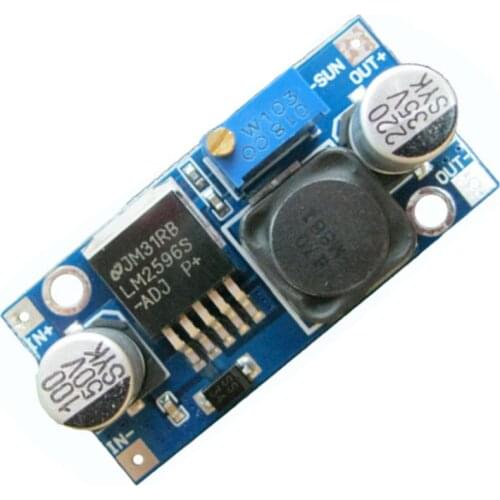 1pcs 3A Adjustable DCDC LM2576 LM2596S input 3.2-40V Output 1.25-35V dc-dc Step-down Power Supply Regulator module