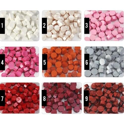 100Pcs Seal Stamp Wax Vintage Wax Seal Stamp Tablet Pill Beads for Envelope Wedding Wax Seal Ancient Sealing Wax New