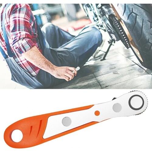 11Pcs Ratchet Wrench Set 36 Tooth Bidirectional Carbon Steel Mini Adjustable Ratchet Screwdriver Bits Socket Spanner for Car