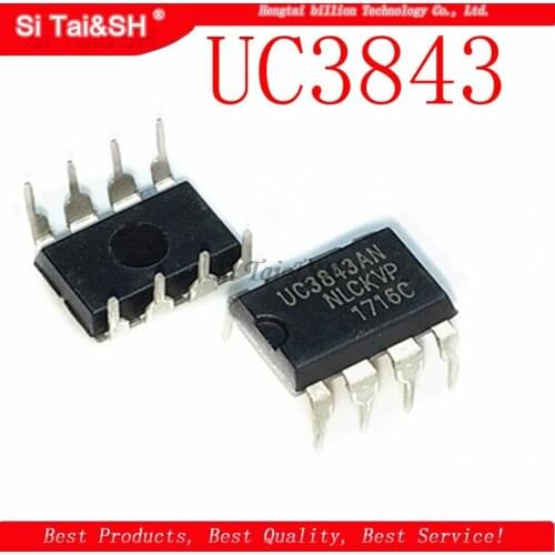 20pcs/lot UC3843 DIP8UC3843AL UC3843B UC3843BN UC3843AN KA3843 3843 DIP8