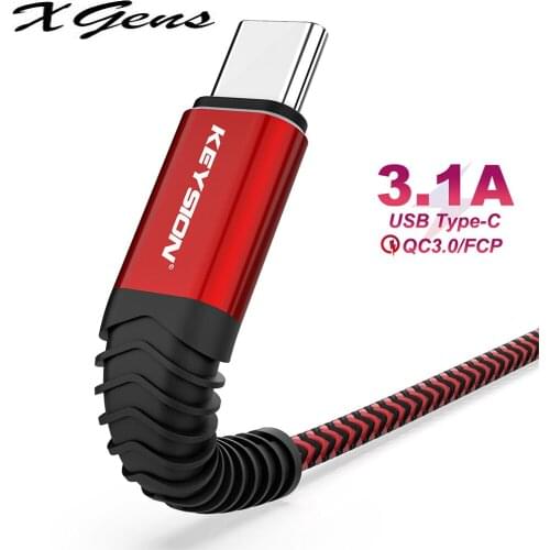 3.1A Fast Charging USB Type-C Cable Charger Cable Data Sync Cable USB C wire for Samsung S10 S8 Note 9Huawei Xiaomi LG