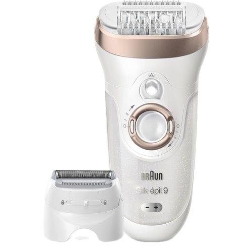 Braun Silk-epil 9 9561 Free-Wet & Dry Cordless Free with 6 Attachments / Epilation painless Epilator