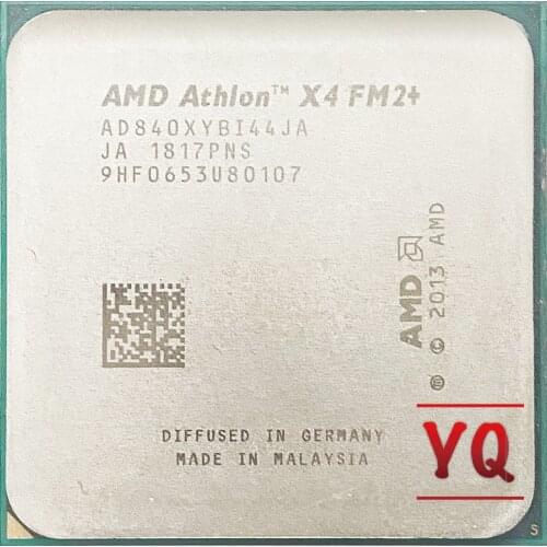 AMD Athlon X4 840 3.1 GHz Quad-Core CPU Processor AD840XYBI44JA Socket FM2