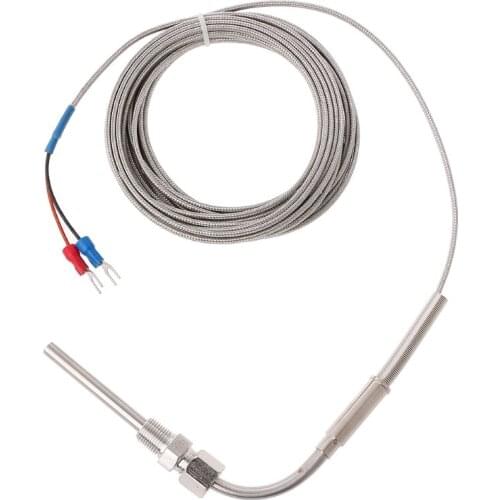-100~1250°C Stainless Steel EGT Temperature Sensors Thermocouple K Type For Motor Exhaust Gas Temp Probe 1m/2m/3m/4m/5m