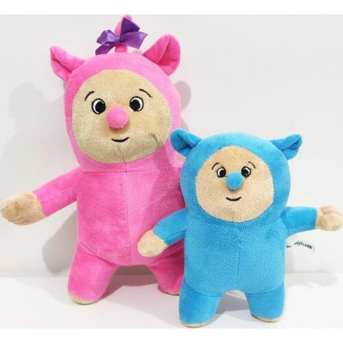 Baby TV Billy and Bam Cartoon Plush Figure Toy Soft Stuffed Doll For Kid Birthday Christmas Gift