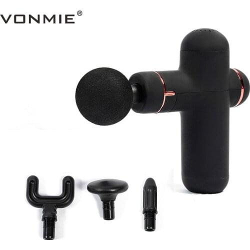 Muscle Relaxer Electric Fascia Gun Multifunctional Mini Fascia Vibration Silent Muscle Membrane Massage Gun For Fitness Athlete