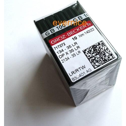 100 Pcs Groz-Beckert Dpx35Lr Needles For Car Seats Leather Garments Shoes Sewing